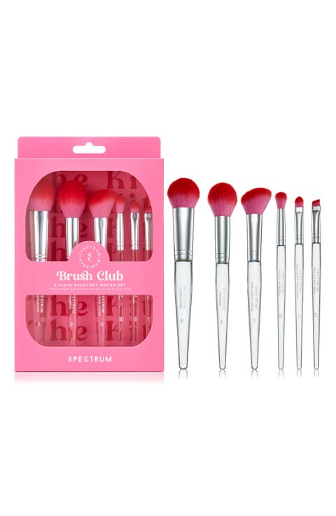 Brush Club 6-Piece Makeup Brush Set