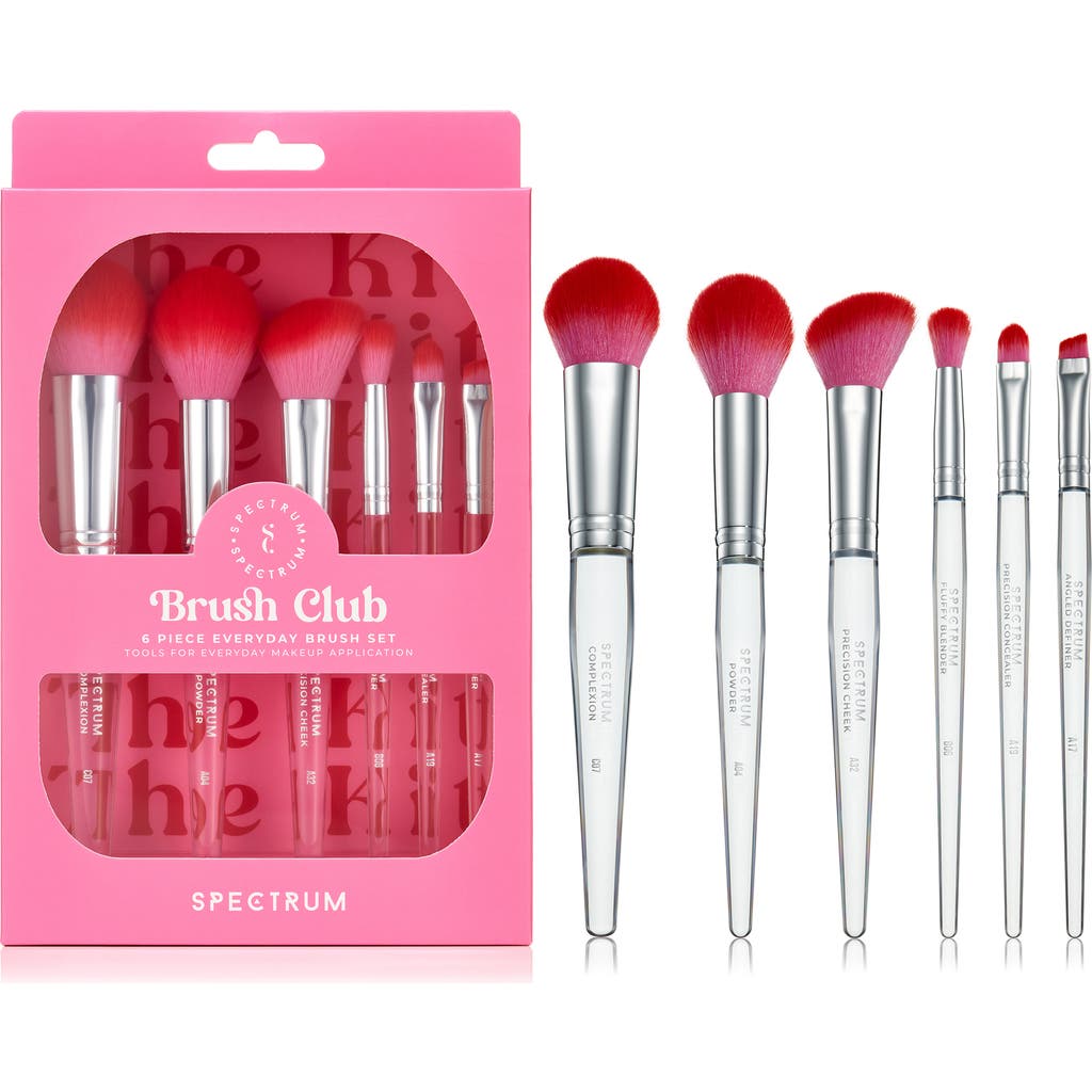 SPECTRUM Brush Club 6-Piece Makeup Brush Set in Pink  product