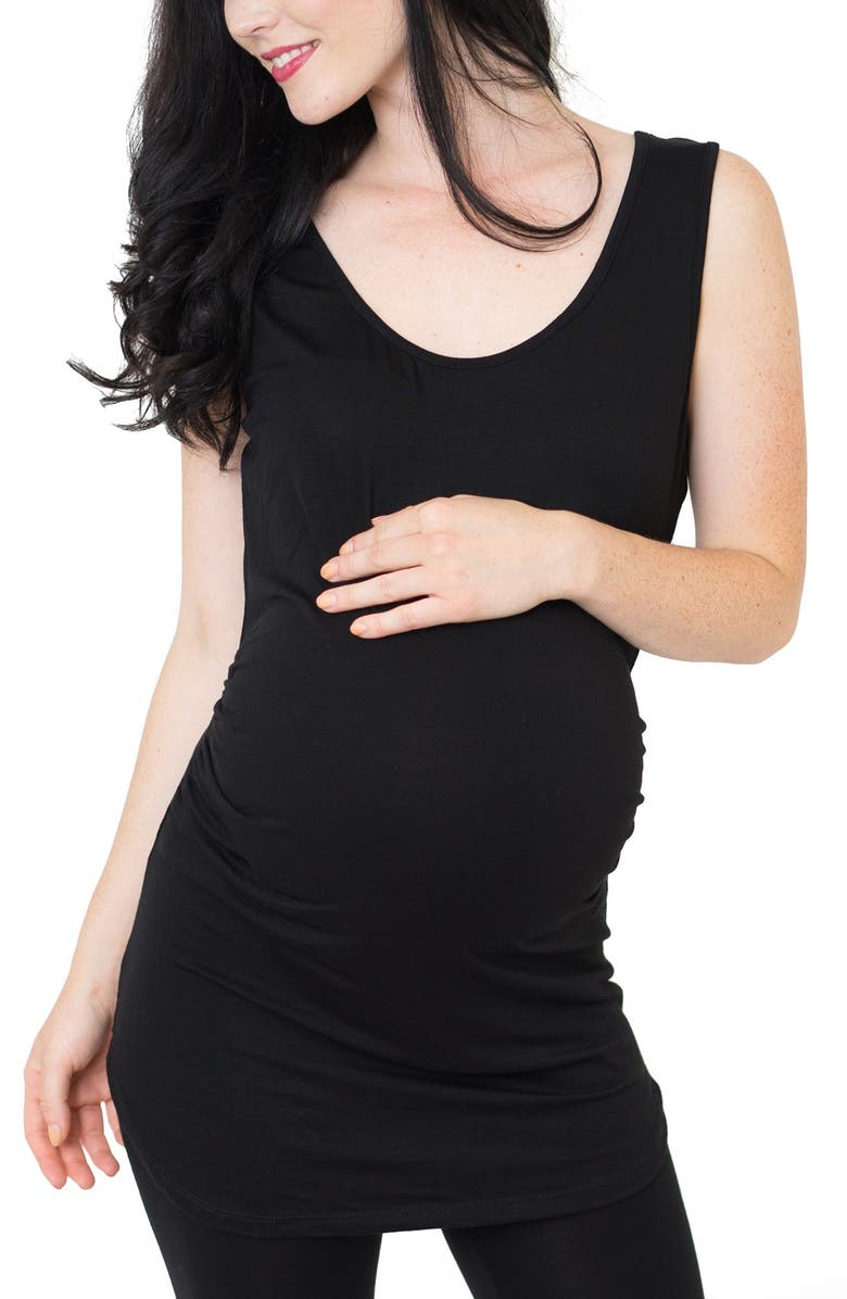 Nom Maternity Joey Ruched Maternity Tank, Main, color,