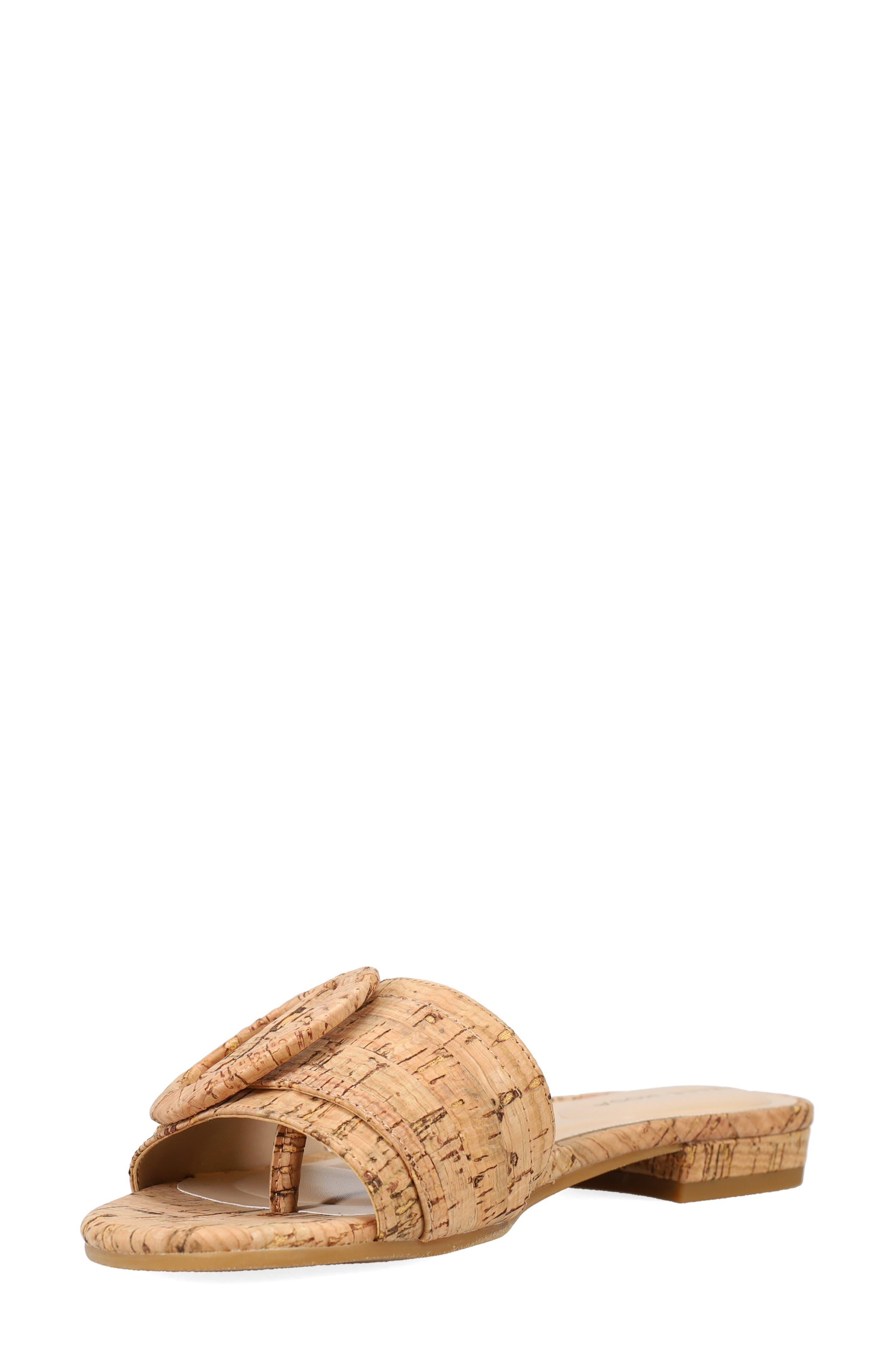 Pelle Moda Bianka Slide Sandal, Alternate, color, Natural