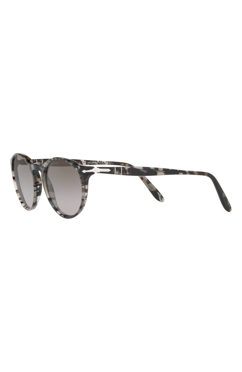 Persol 50mm Polarized Gradient Phantos Sunglasses, Alternate, color, Grey Tort