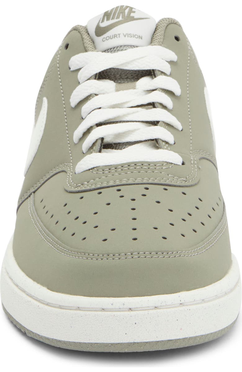 Nike Court Vision Low Sneaker, Alternate, color, Light Army/ Sail