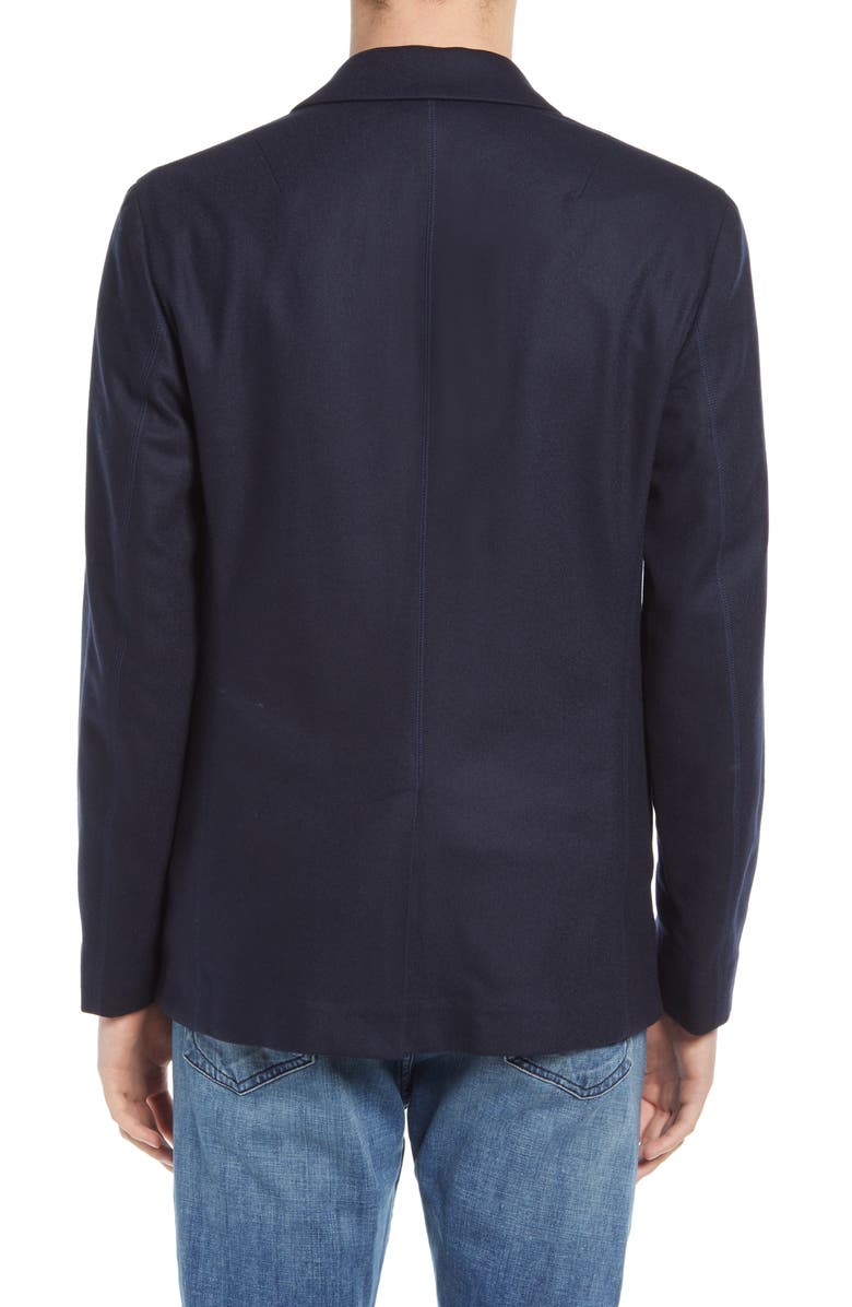 rag & bone Deconstructed Razor Wool Blend Blazer, Alternate, color, 