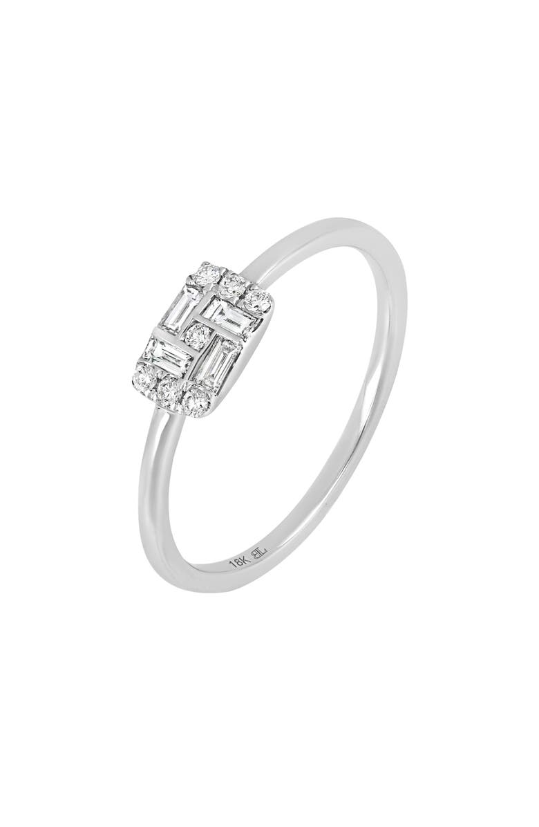 Bony Levy Gatsby Diamond Ring, Main, color, 18K White Gold