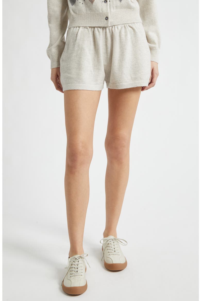 Cove Cashmere Lounge Shorts, Main, color, LUNAN SAND