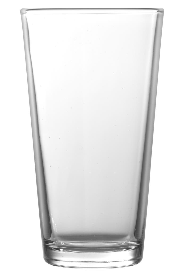 Barca Set of 12 Mixing Pint Glasses, Alternate, color, CLEAR