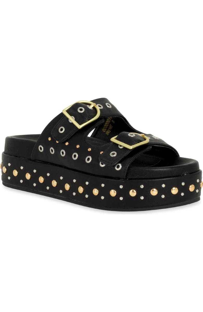 SHUSHOP Irene Platform Slide Sandal, Main, color,