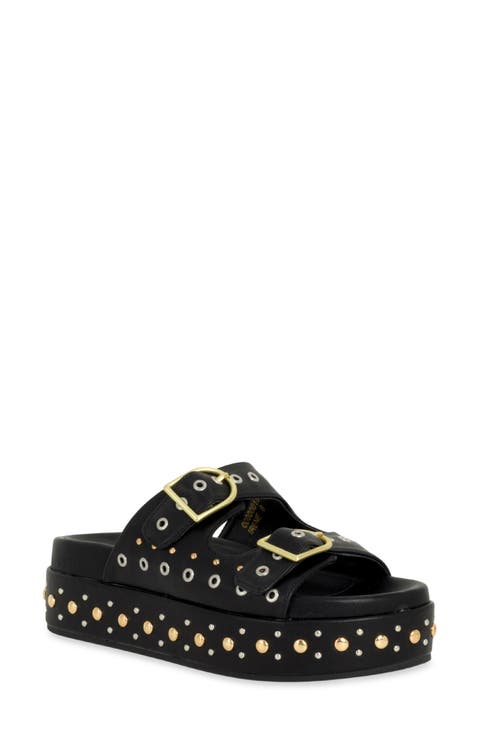 Irene Platform Slide Sandal (Women)