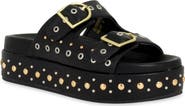 SHUSHOP Irene Platform Slide Sandal