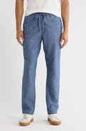 AG Garreth Slim Fit Chambray Drawstring Trouser Joggers
