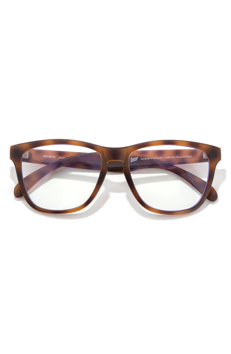 Sunski Madrona 43mm Blue Light Blocking Glasses, Main, color, 