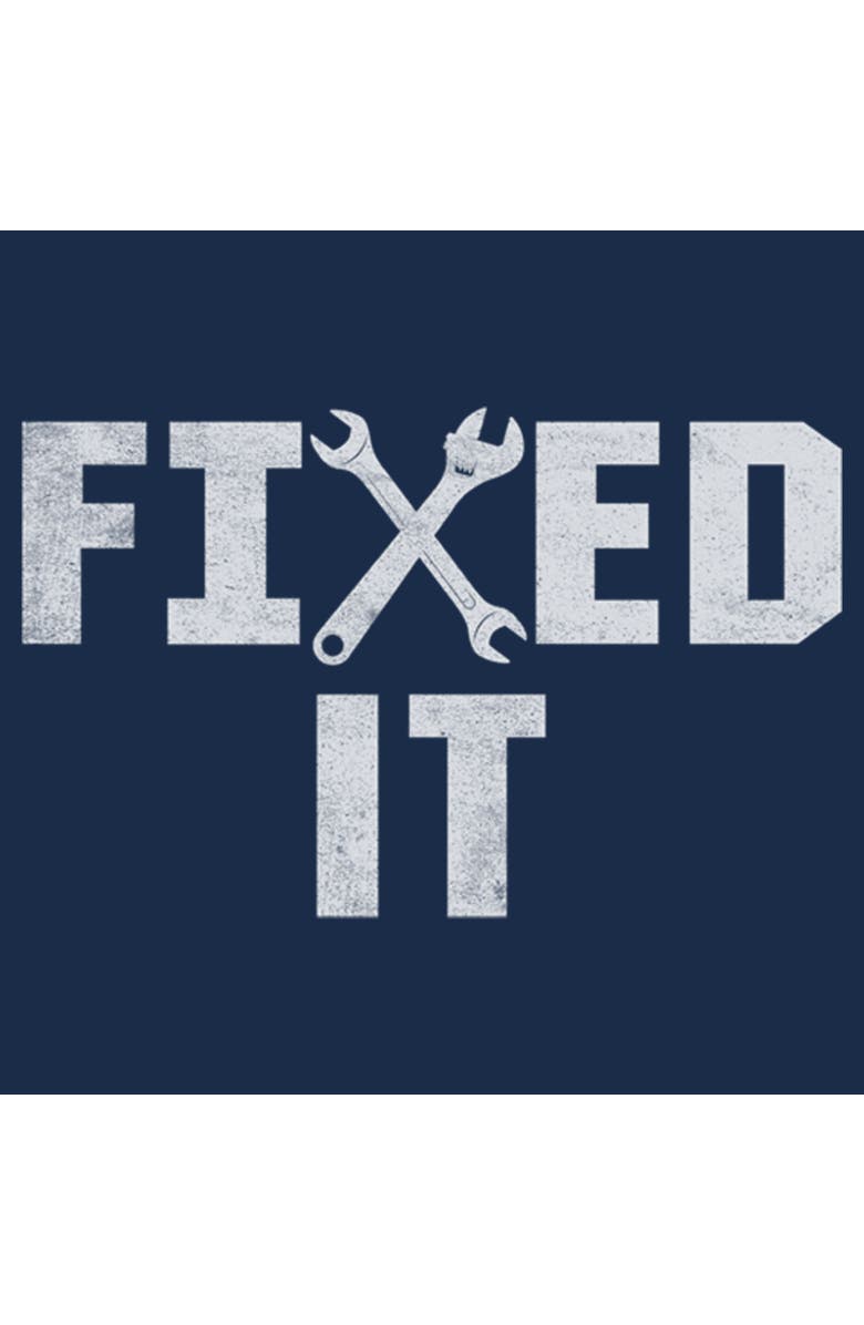 Lost Gods Men's Lost Gods Fix It Wrench Graphic T-Shirt, Alternate, color, Navy Blue Heather
