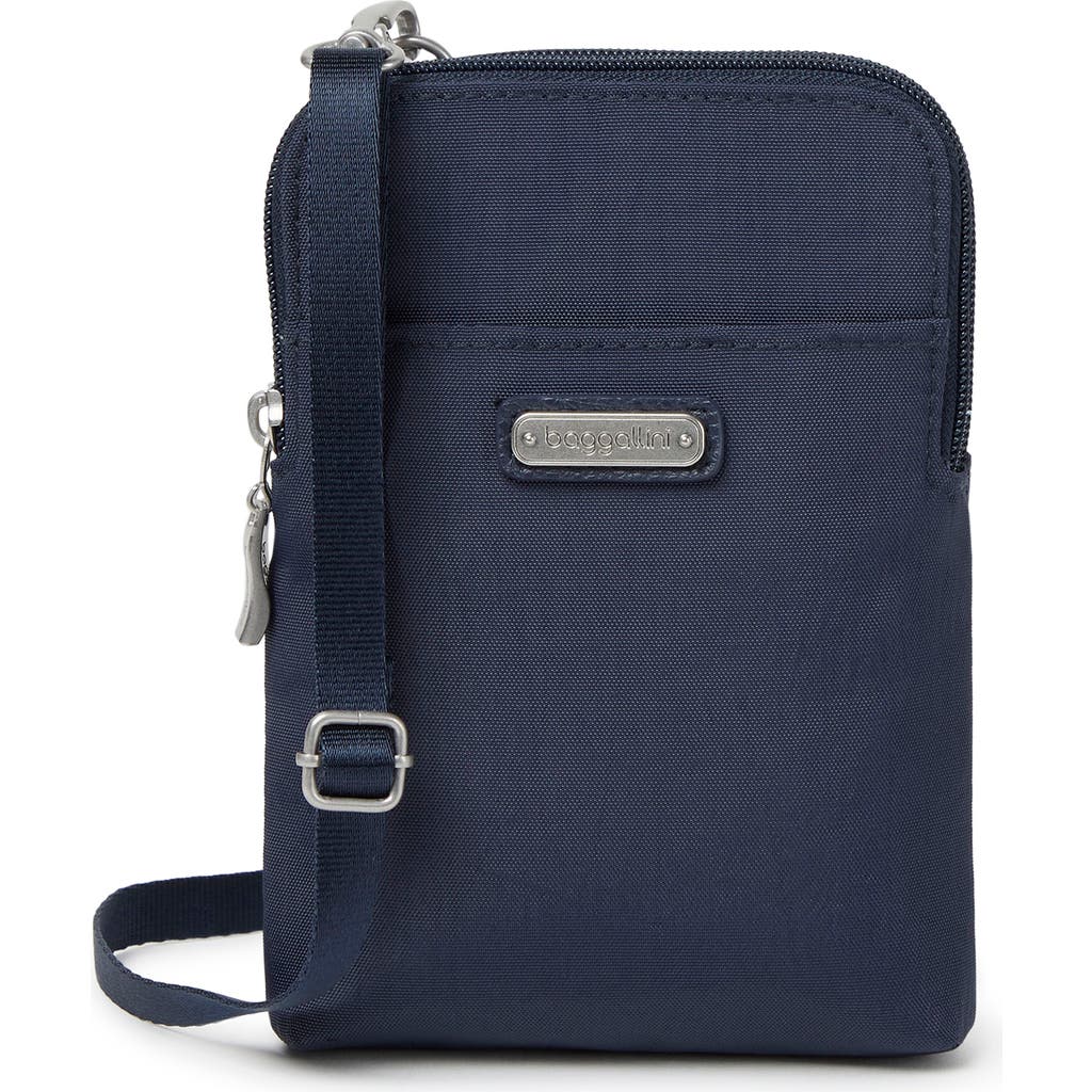 Baggallini Rfid Journey Crossbody In French Navy