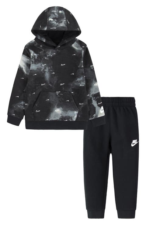 Kids' Swoosh Fleece Set (Little Kid)