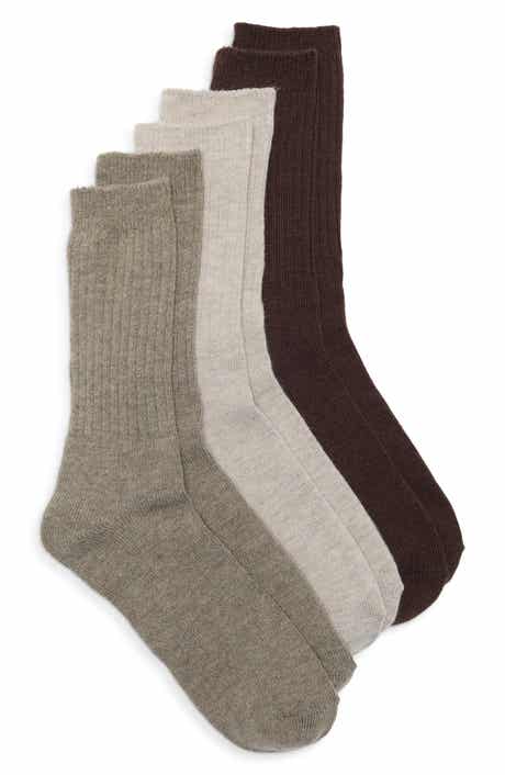 3-Pack Heathered Boot Socks