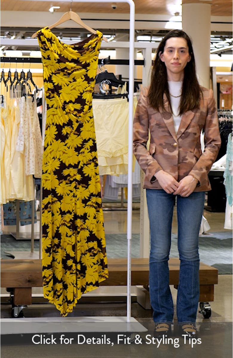 Amaris Floral Print Maxi Dress, sales video thumbnail