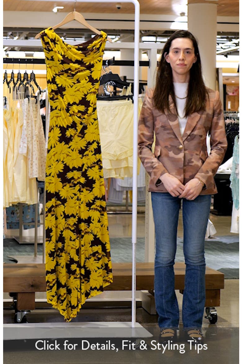 Amaris Floral Print Maxi Dress video