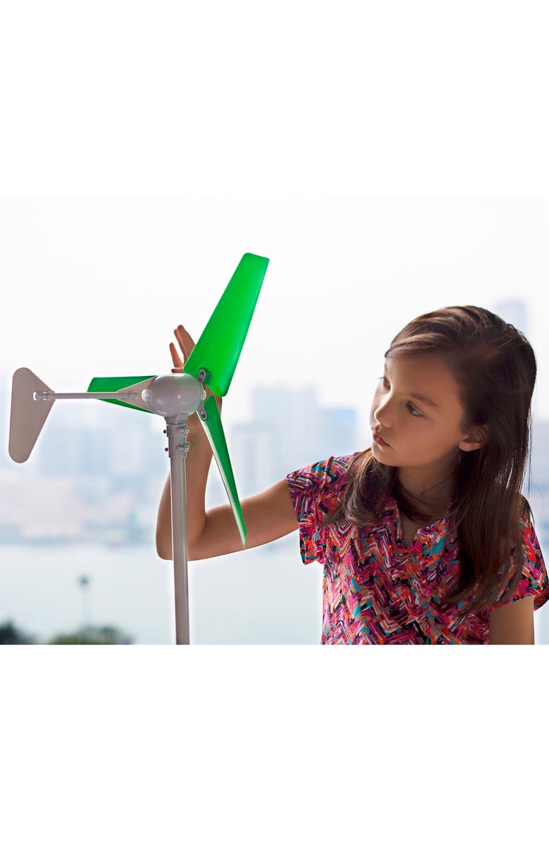 4M Green Science, Wind Turbine, DIY Functional Turbine Kit, Kids 5+, Alternate, color, Multicolored