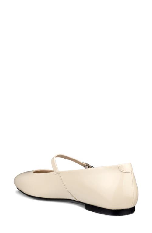 Ecco Margot Mary Jane Flat In Neutral
