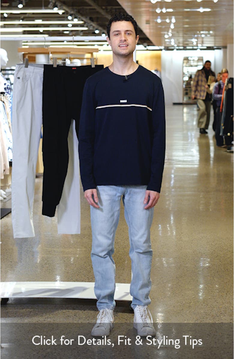 Unique Long Sleeve Pajama T-Shirt, sales video thumbnail