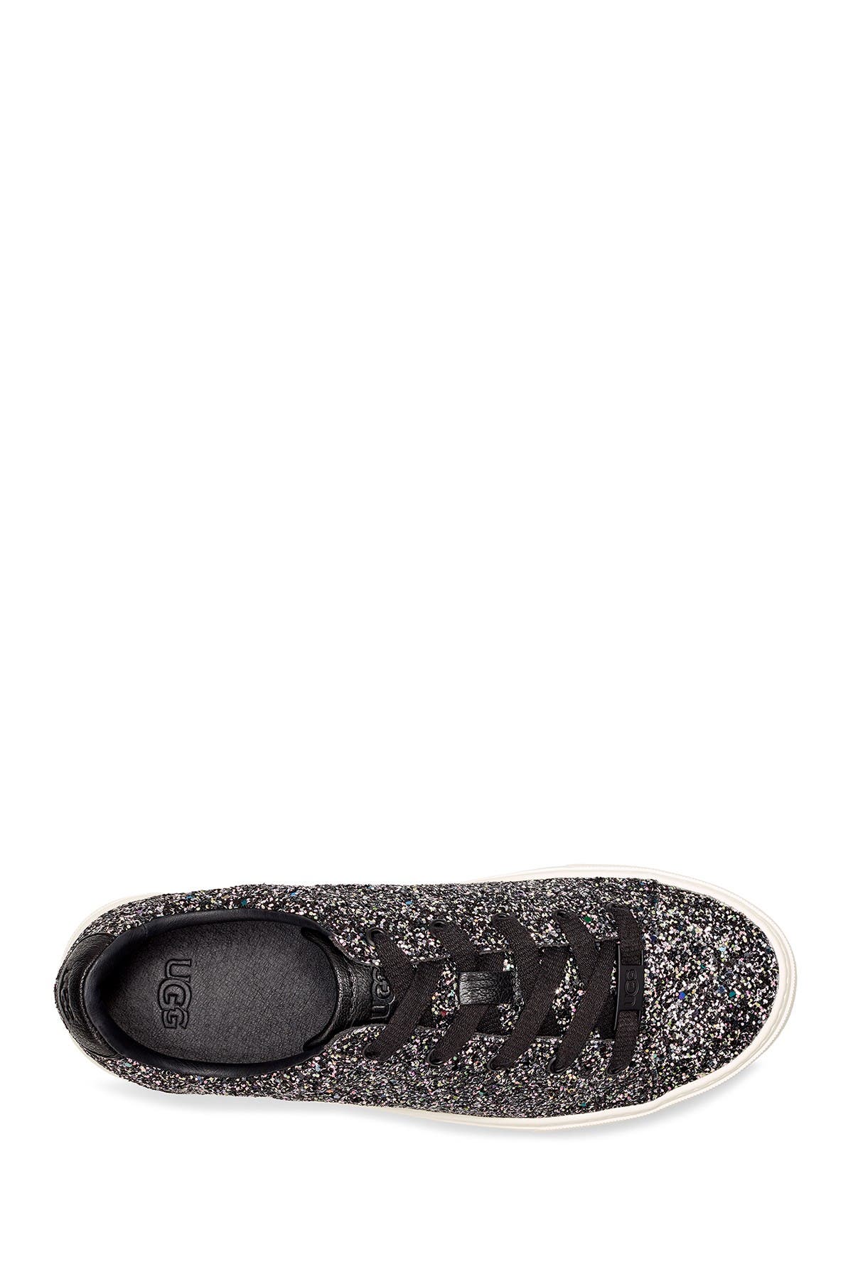 UGG<sup>®</sup> Zilo Glitter Platform Sneaker, Alternate, color, 