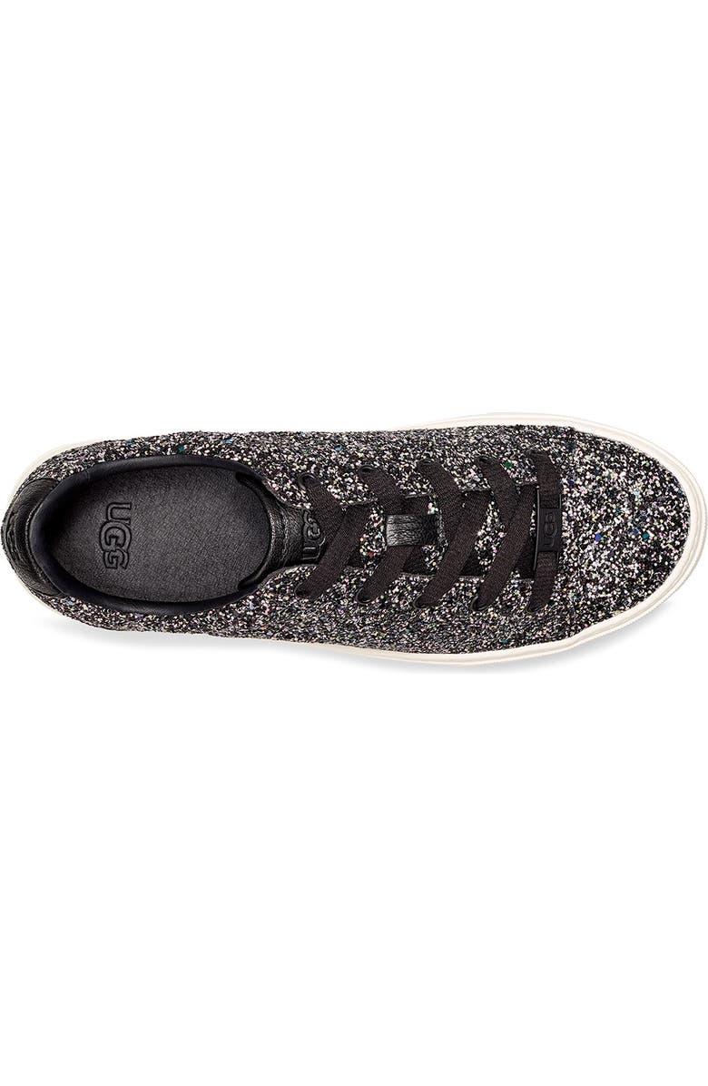UGG<sup>®</sup> Zilo Glitter Platform Sneaker, Alternate, color,
