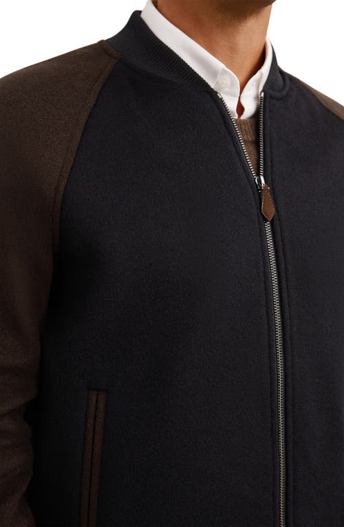 Reiss Rylan Wool Blend Jacket In Multi