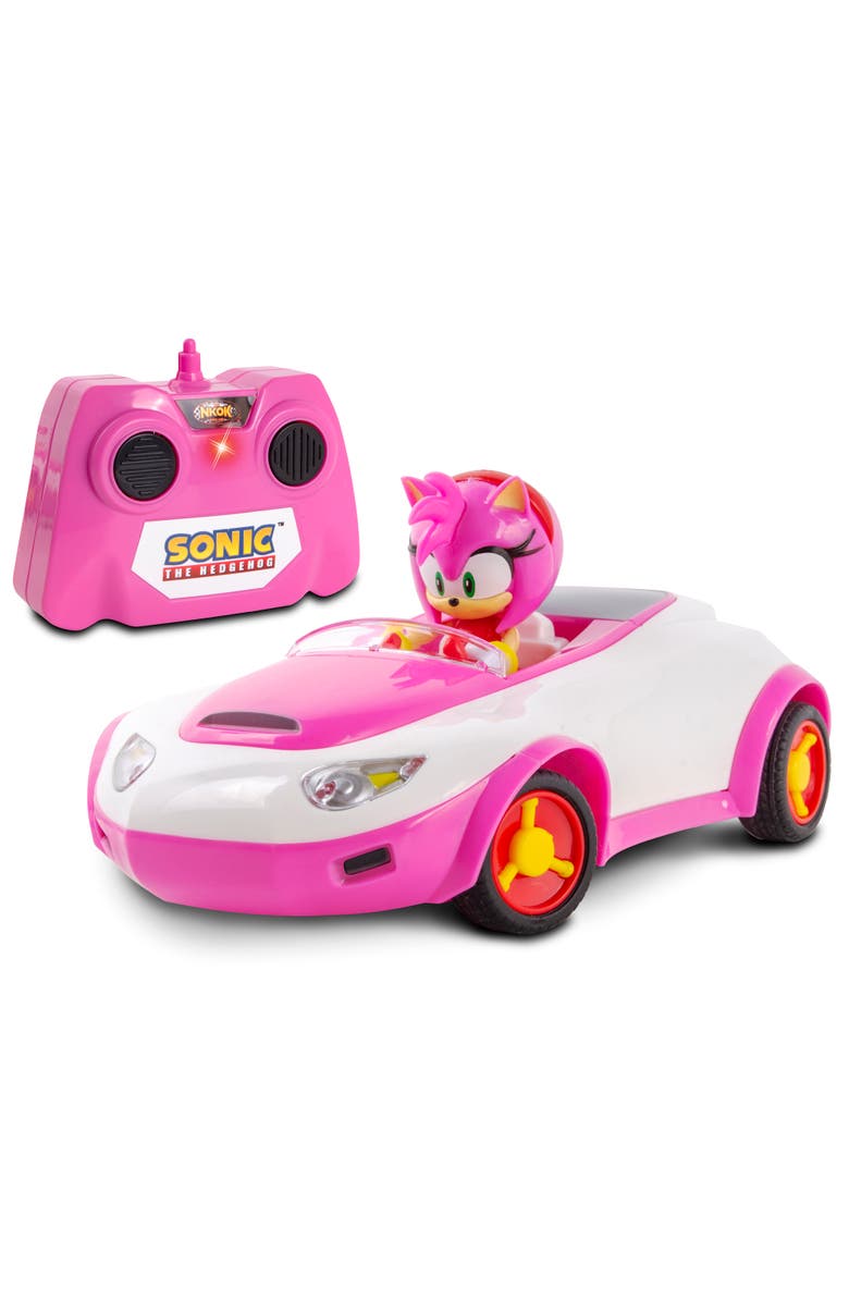 Sonic Racing Amy Rose 2.4GHz RC Vehicle, 128 Scale, Main, color, Multicolored