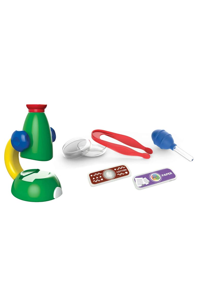Edu Toys My First 30x Microscope Science Learning Kit, Alternate, color, Multicolored