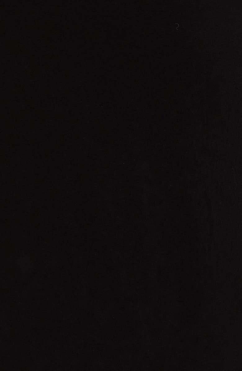 Nordstrom Long Sleeve Faux Wrap Dress, Alternate, color, Black