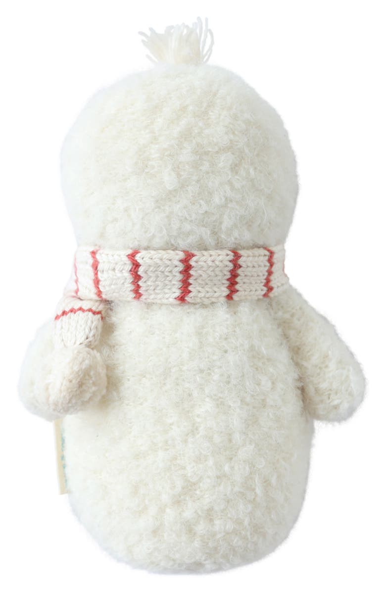cuddle+kind Baby Snowman Stuffed Animal, Alternate, color, White