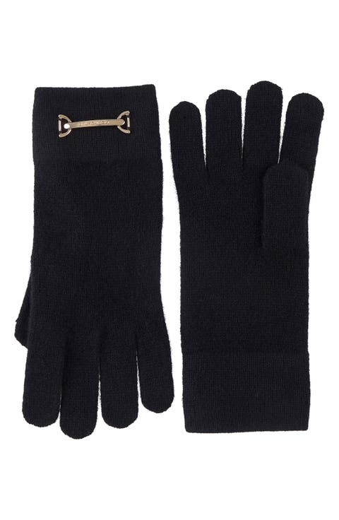 Horsebit Cashmere Tech Gloves