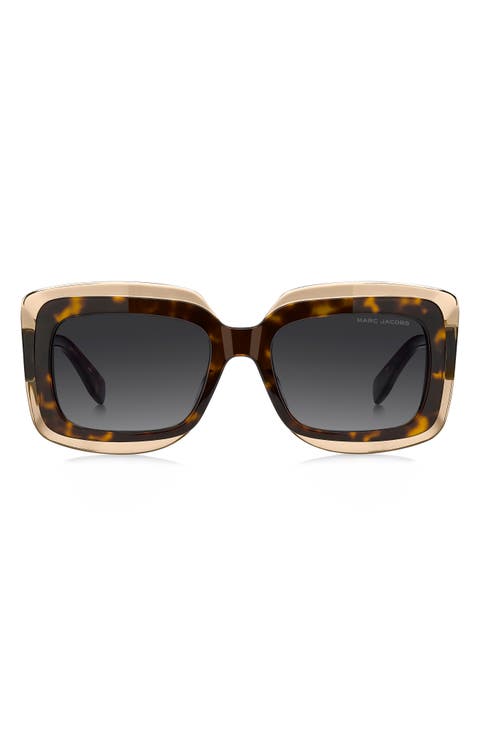 54mm Rectangular Sunglasses