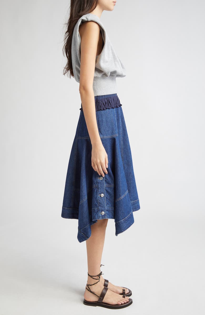 3.1 Phillip Lim Sleeveless Mixed Media Dress, Alternate, color,