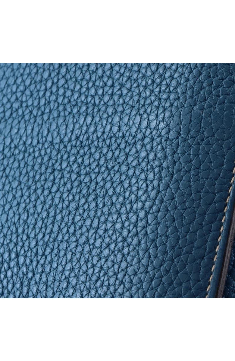 Pre-Owned Hermes Jypsiere Bag Clemence 34, Alternate, color, Bleu Jean