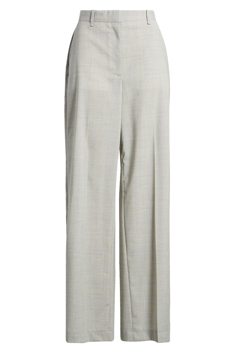 Tikela Virgin Wool Wide Leg Pants, Alternate, color, LT BGE