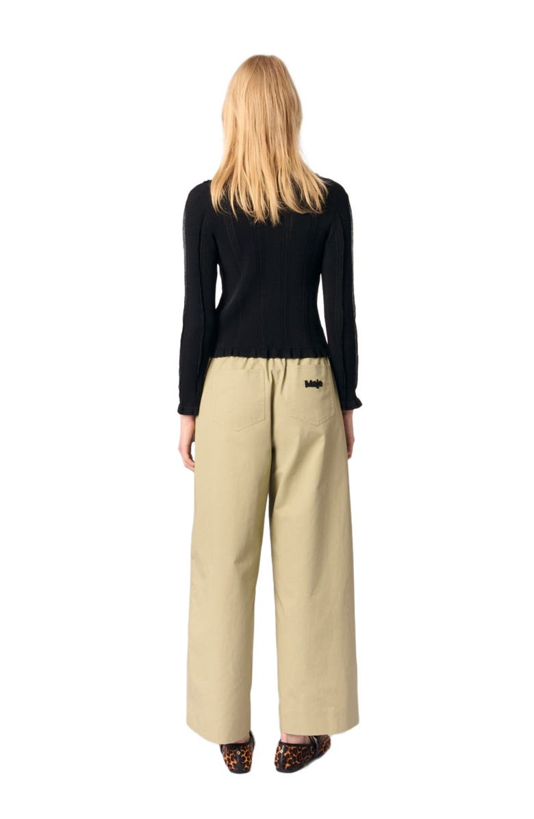 maje 2-in-1 cardigan, Alternate, color,