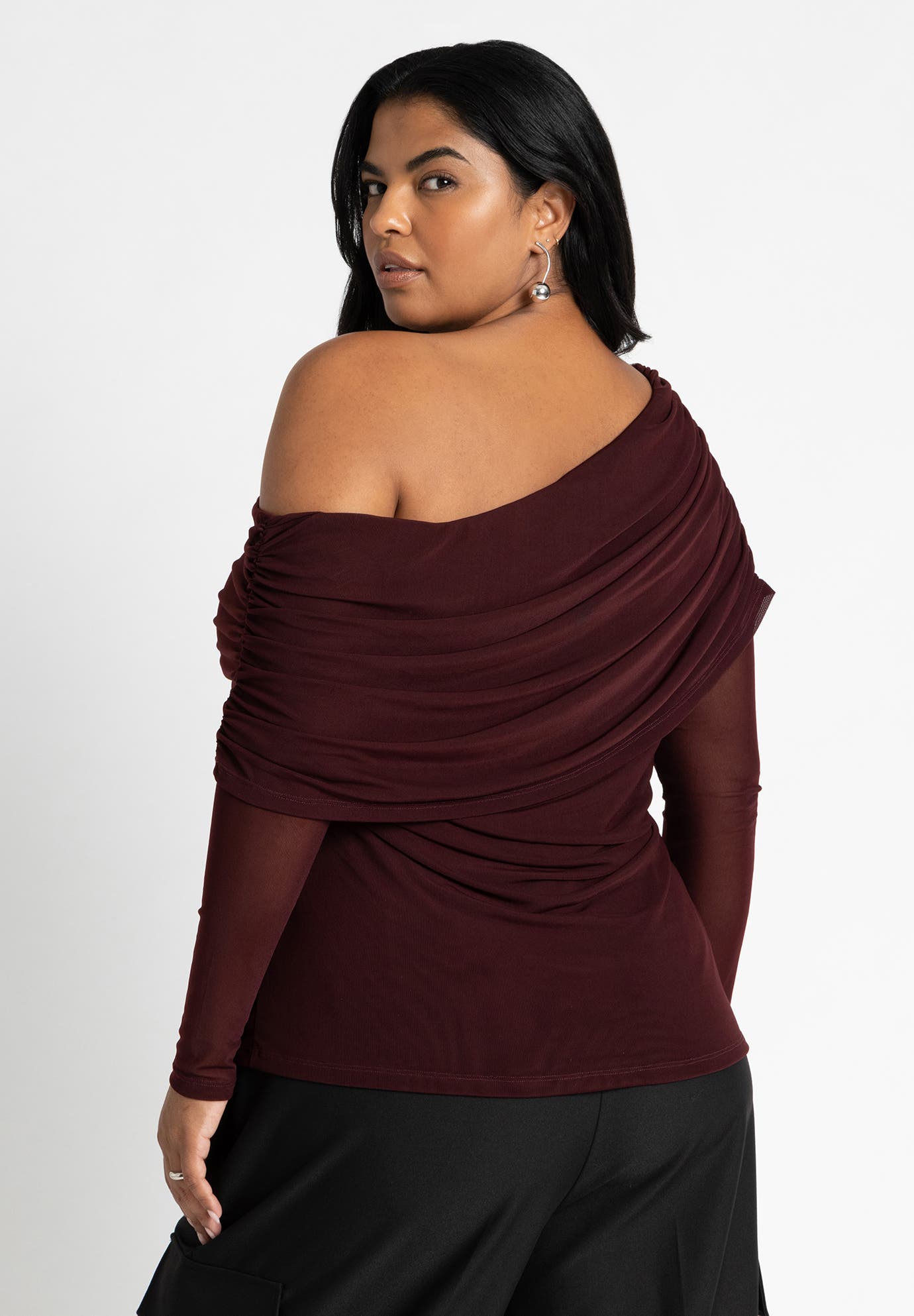 Foldover Drape Top - image 2
