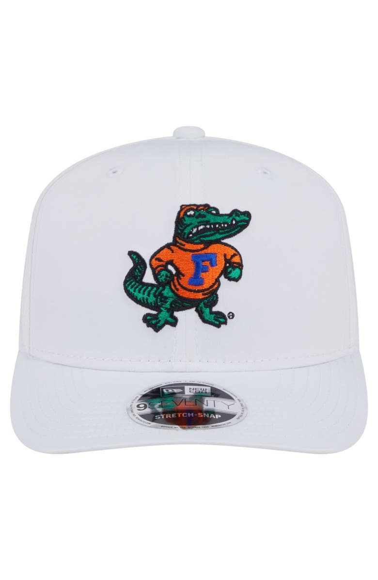 New Era Men's New Era White Florida Gators Perform Vault 9SEVENTY Stretch-Snap Hat, Alternate, color, 