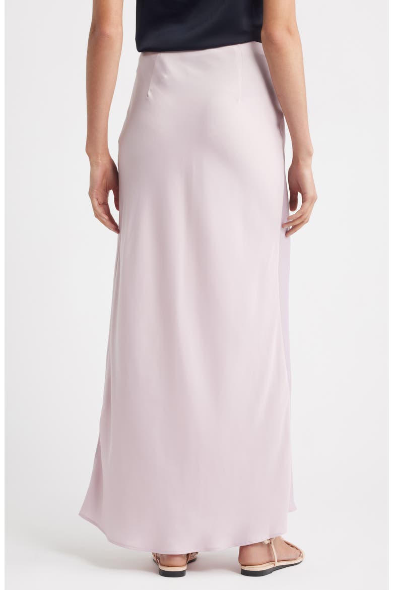 Visos Satin Maxi Skirt, Alternate, color, OPEN PRPLE