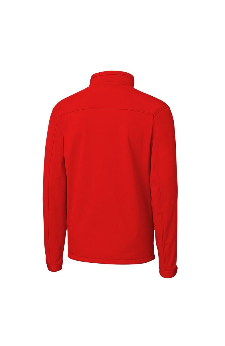 Cutter & Buck Men's Cutter & Buck  Red Toledo Mud Hens  Clique Telemark Eco Stretch Softshell Full-Zip Jacket, Alternate, color, 