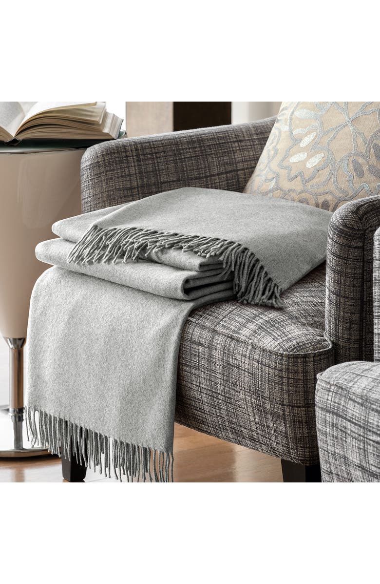 Togas Sutton throw, Alternate, color, Grey