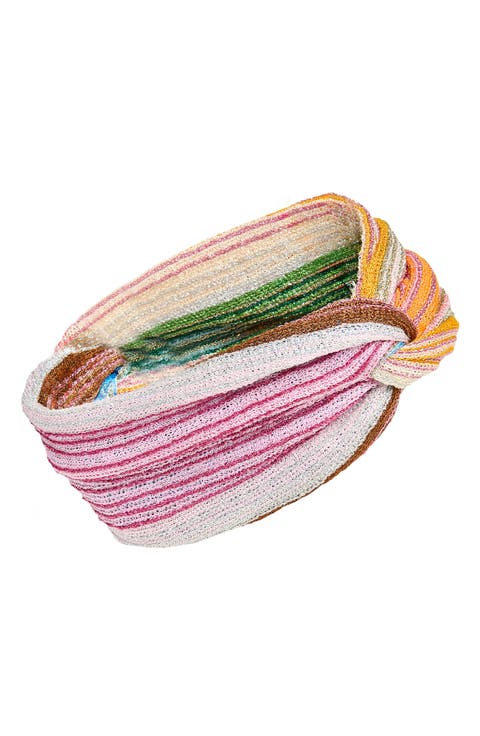 Stripe Knotted Headband