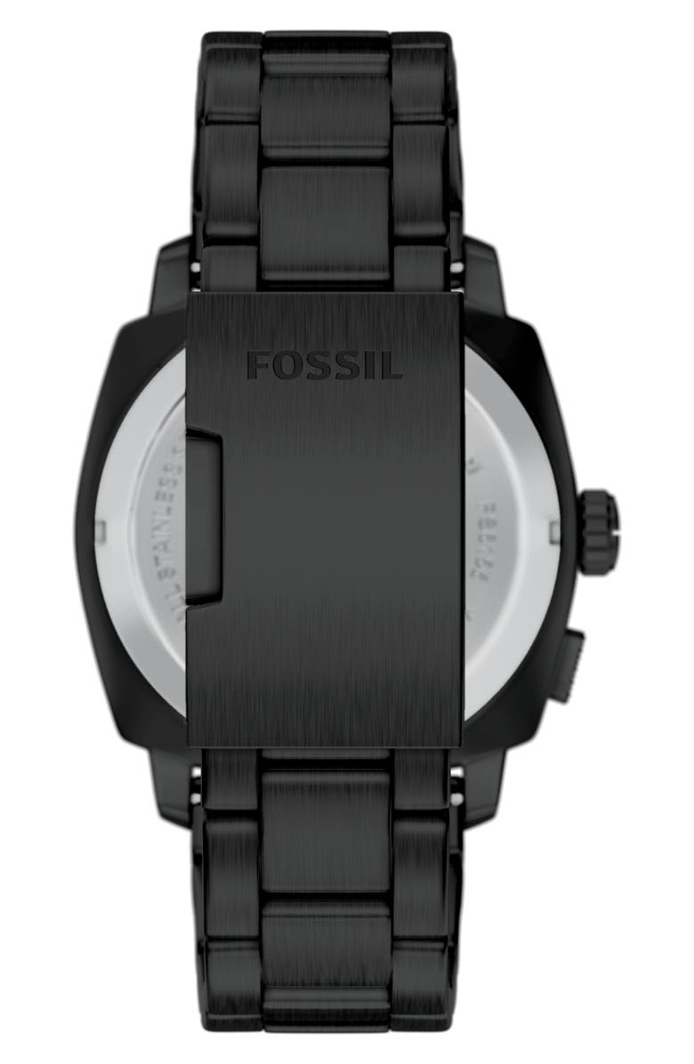 Fossil Machine Big Tic<sup>®</sup> Anadigi Bracelet Watch, 41mm, Alternate, color, Black