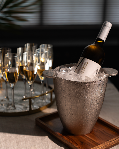 The Collective Nickel Wine Chiller In Nickel