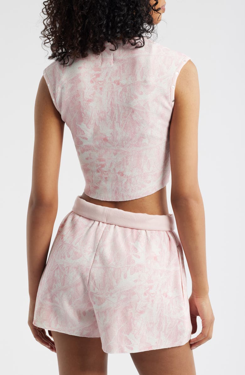 BOYS LIE Manhunt Rebel Waffle Stitch Crop Tank, Alternate, color, Pink