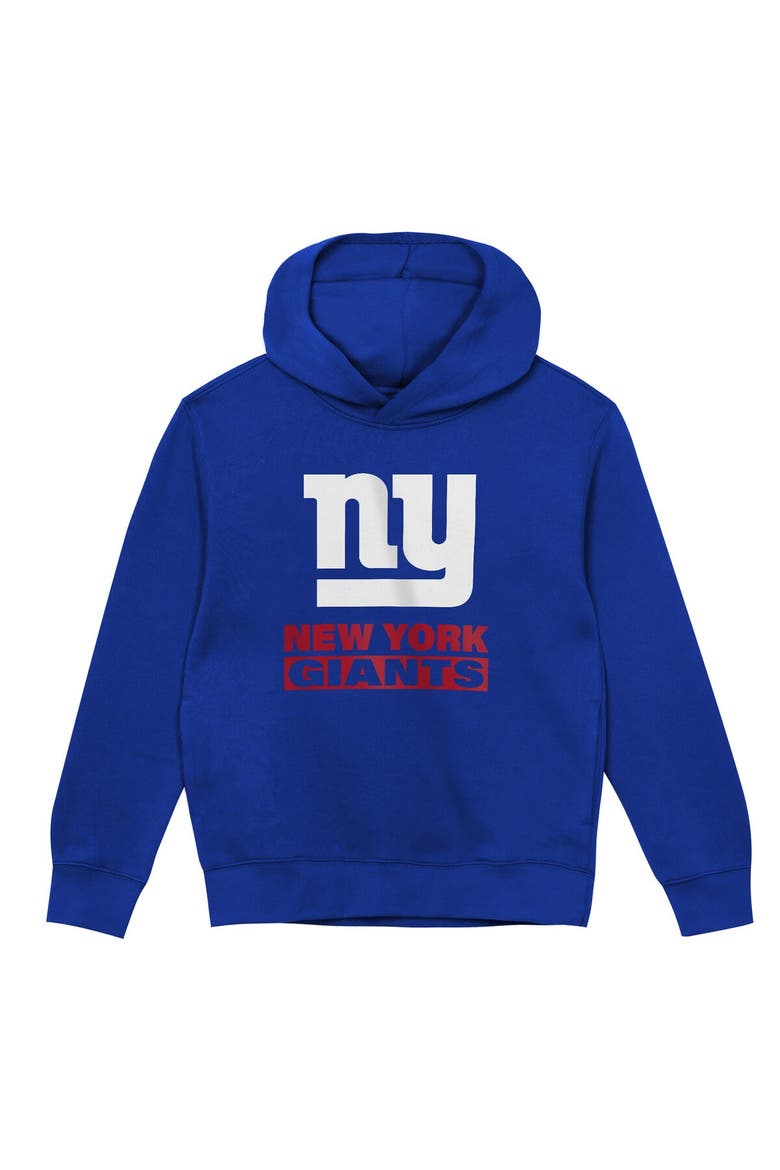 Toddler Outerstuff  Royal New York Giants Back to Basics Hoodie, Alternate, color, Royal