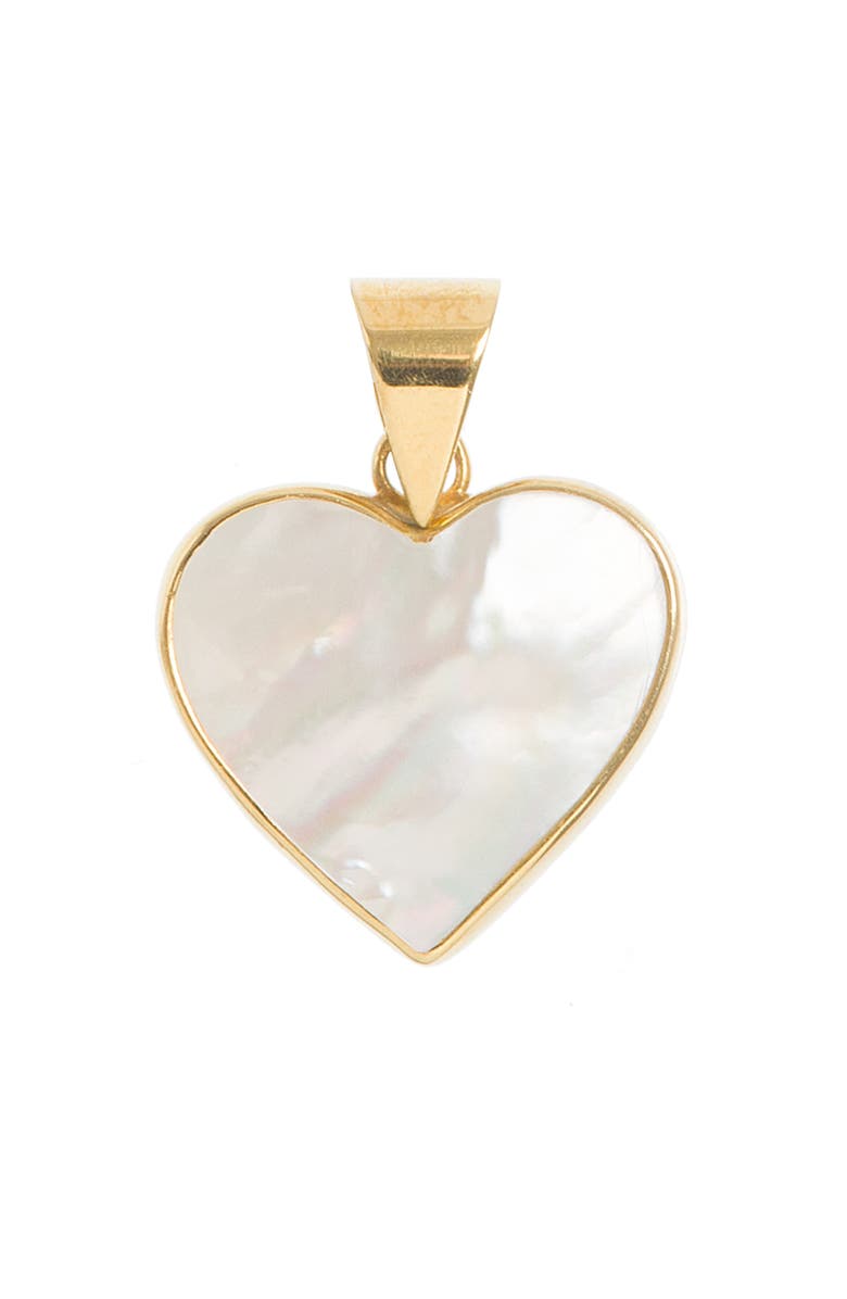 Freya Rose Mother of Pearl Heart Pendant, Main, color, Mother Of Pearl