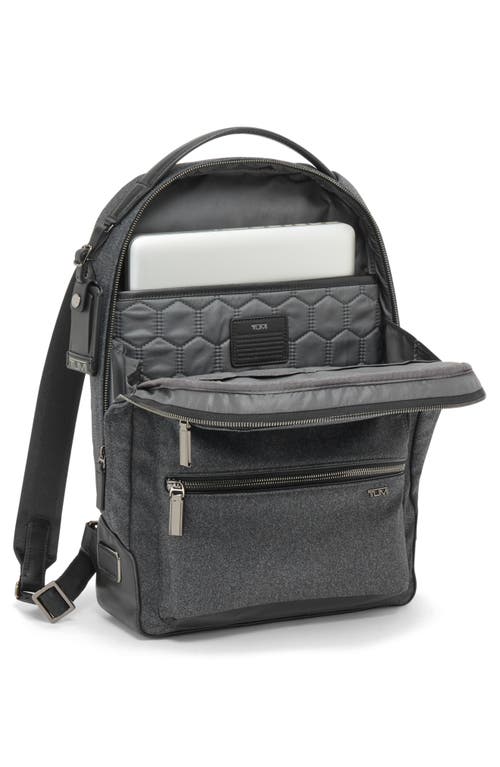 Tumi Brander Backpack In Dark Charcoal