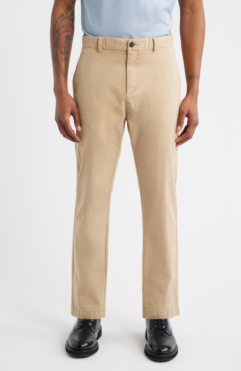David Slim Fit Stretch Cotton Pants